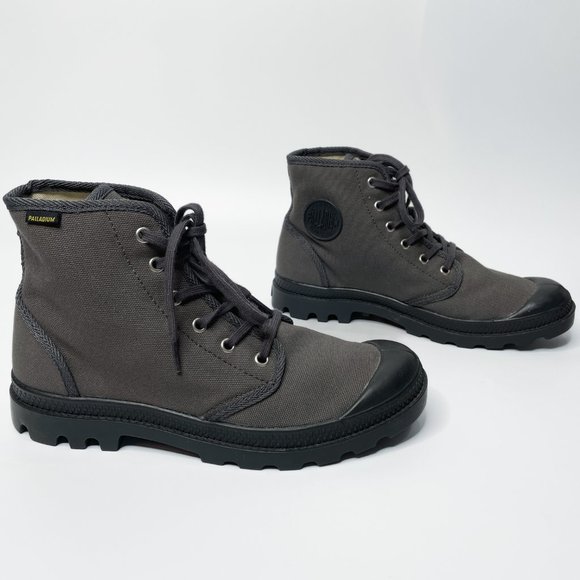 Palladium Shoes - Palladium Pampa Hi Originale Forged Iron Grey Hiking High Top Sneakers Boots 8.5